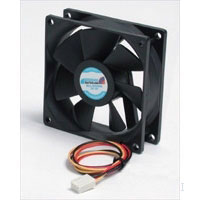 Startech.com Silencioso Ventilador para Gabinete con Rodamiento de Bolas de 80x25mm c/ Conector TX3 (FAN8X25TX3L)